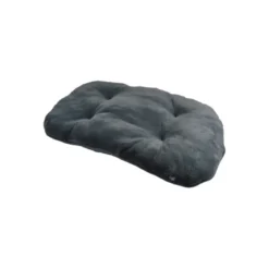 COUSSIN FLOCON NEWTON REVERSIBLE 61X38CM CHARBON