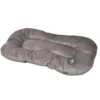 COUSSIN FLOCON PATCHY REVERSIBLE 117X72CM GRIS NOIR