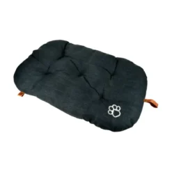 COUSSIN FLOCON REVERSIBLE 87X55X5CM CITY ANTHRACITE