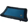 COUSSIN RECTANGLE 90X60CM PATCHY EMERAUDE CHARBON