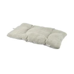 COUSSIN SAC RECTANGLE VELOURS CHENILLE 87X55X5CM GRANIT LIN