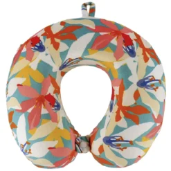 COUSSIN VOYAGE MEMOIRE DE FORME IMPRIME DEHOUSSABLE MOOREA