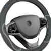 COUVRE VOLANT D.37 A 39CM NOIR CONFORT