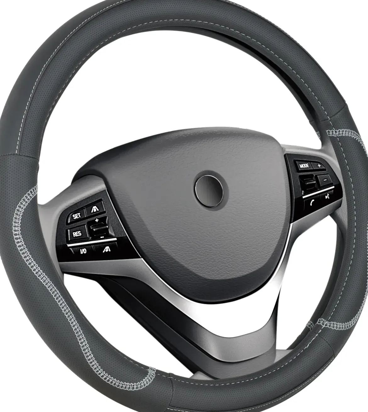 COUVRE VOLANT D.37 A 39CM NOIR CONFORT