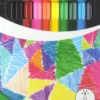 12 CRAYONS DE COULEUR 18CM PP