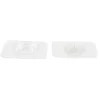 CROCHET MURAL DOUBLE FACE AUTO ADHESIF 3KG X2 PIECES