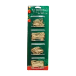 CROCHETS BOULE DE NOEL X300 PIECES METALISES