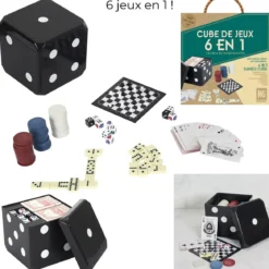 CUBE JEUX 6 EN 1