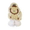 DECO DE TABLE PAPIER LION X4 PIECES