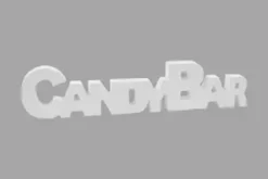 DECO TABLE CANDY BAR BLANC