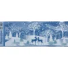 DECO VITRE BANDEROLE PAILLETTE 60CM