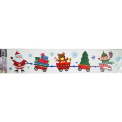 DECO VITRE WAGONS 60X12CM