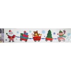 DECO VITRE WAGONS 60X12CM