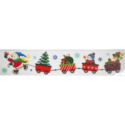 DECO VITRE WAGONS 60X12CM