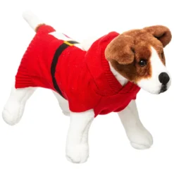 DEGUISEMENT PERE NOEL CHIEN PULL 3 TAILLES