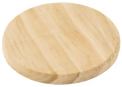 DESSOUS DE VERRE BOIS ROND DIAM. 11 CM X 4 PCS