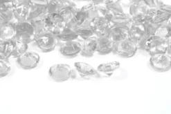 DIAMANTS DECO PLASTIQUE 40G TRANSPARENT
