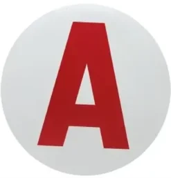 DISQUE A JEUNE CONDUCTEUR FIXATION ADHESIVE