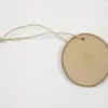 DISQUE EN BOIS AVEC CORDELETTE X3 PIECES