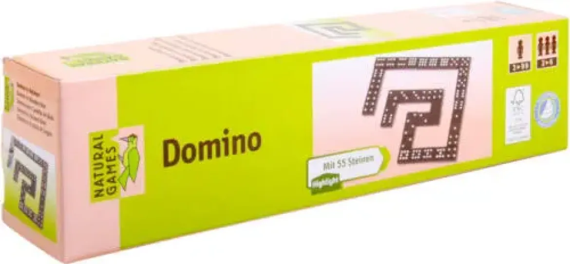 DOMINO BOITE EN BOIS