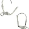 DORMEUSES ARGENT 18MM X4 PIECES