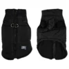 DOUDOUNE MATELASSEE POLAIRE ZIP DORSAL TAILLE L 40CM NOIR