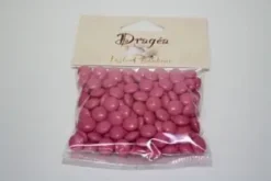 DRAGEES MINI CONFETTI CHOCOLAT VERNIES FUSCHIA 70G