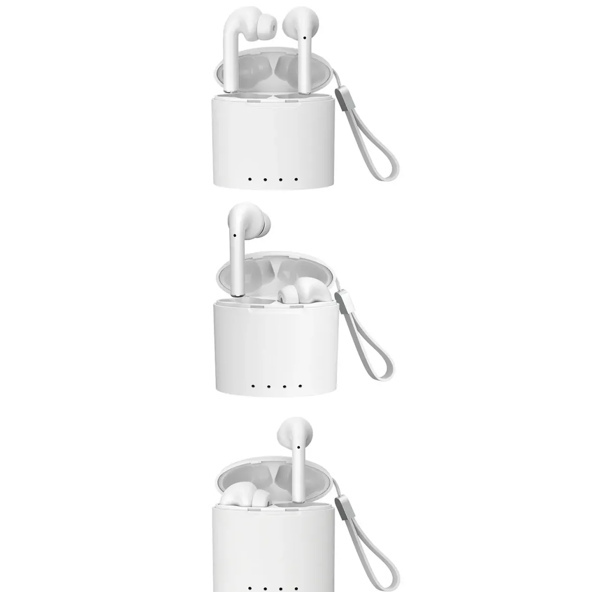 ECOUTEURS EARBOX PRO INDUTION BLANC