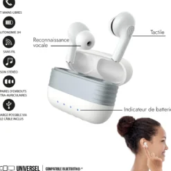 ECOUTEURS EARBOX SANS FIL