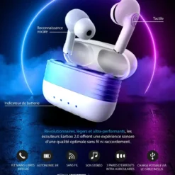 ECOUTEURS EARBOX SANS FIL