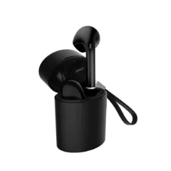ECOUTEURS EARBOX SIGNATURE SANS FIL RUBBER NOIR