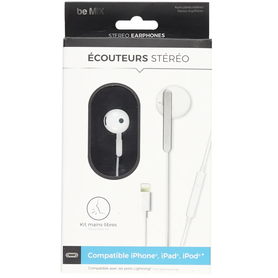 ECOUTEURS LIGHTNING MAIN LIBRE