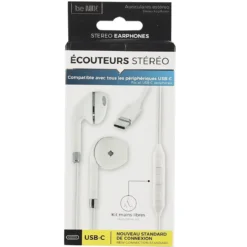 ECOUTEURS MAIN LIBRE TYPE C