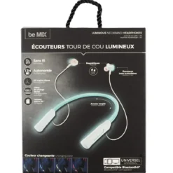 ECOUTEUR TOUR DU COU LED