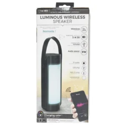 ENCEINTE PORTABLE LED SANS FIL 27.5CM