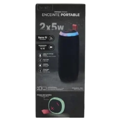 ENCEINTE PORTATIVE 2X5W