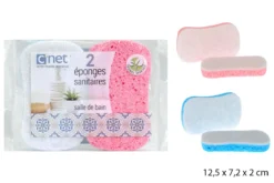 2 EPONGES SANITAIRE