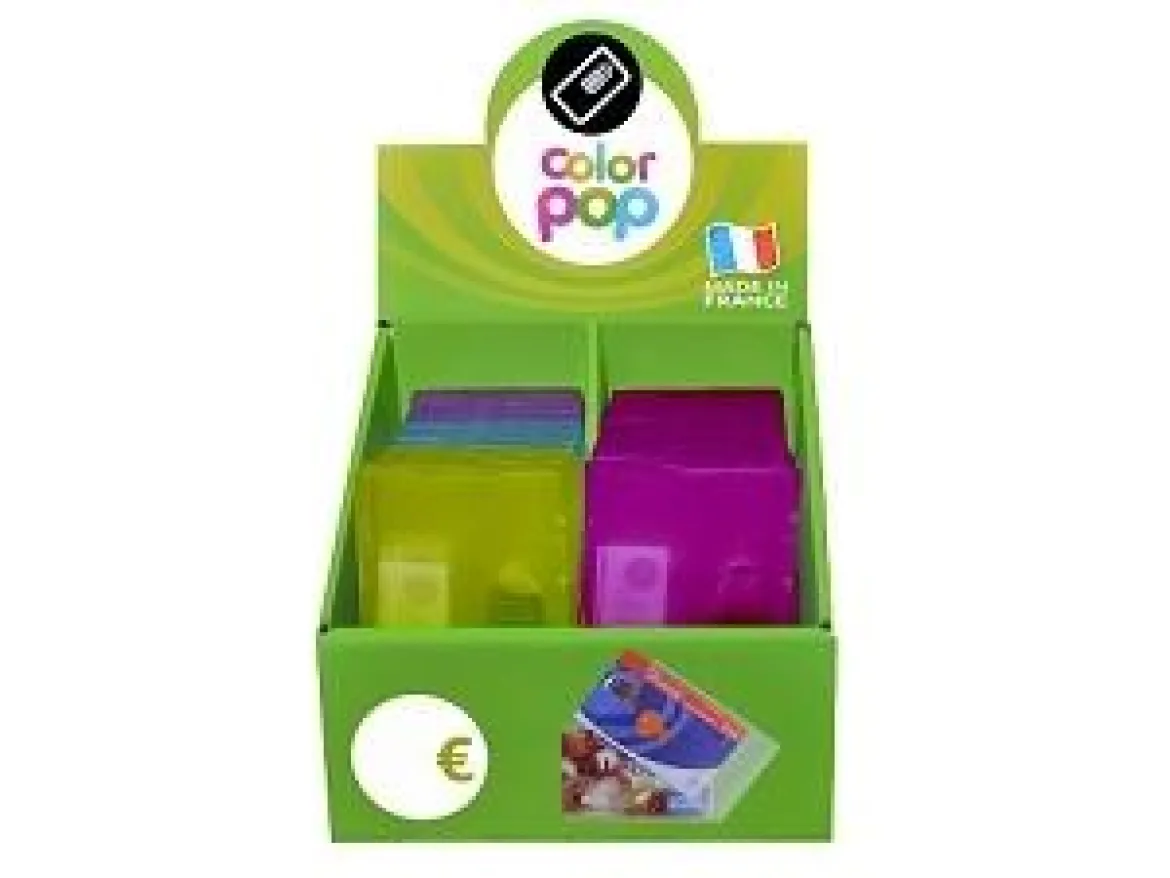 ETUI RIGIDE 1 CARTE COULEUR