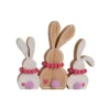 FAMILLE 3 LAPINS D.16X13CM