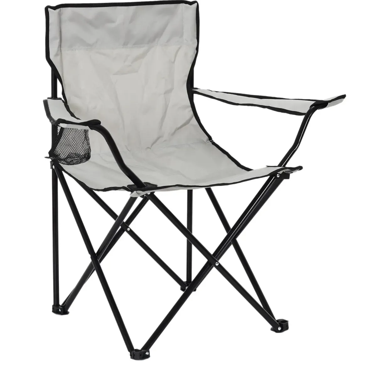 FAUTEUIL CAMPING PLIANT GRIS