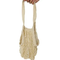 FILET A PROVISION AVEC POCHON COTON 36X35CM