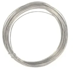 FIL METAL ARGENTE 0.4MMX10M
