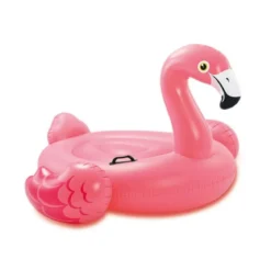 FLAMANT ROSE A CHEVAUCHER