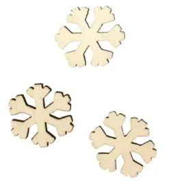 FLOCONS BOIS 2.5X0.3CM X50 PIECES