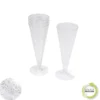 FLUTE A CHAMPAGNE 12CL X6 PIECES ARGENT