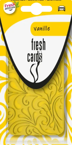 FRESH CARDS VANILLE