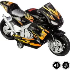 FRICTION MOTO COURSE SON ET LUMIERE