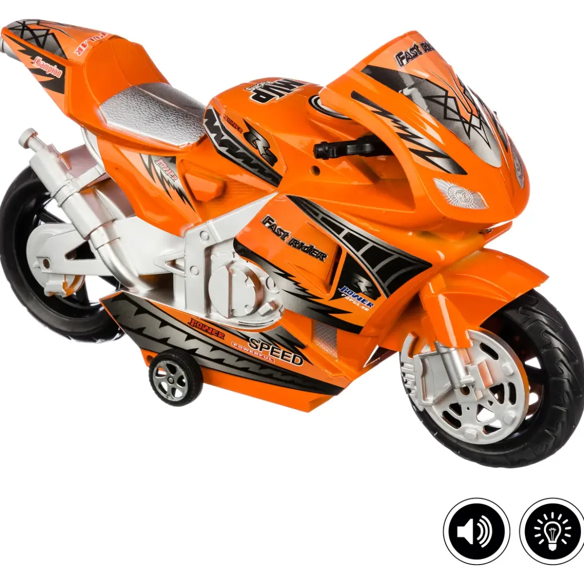 FRICTION MOTO COURSE SON ET LUMIERE