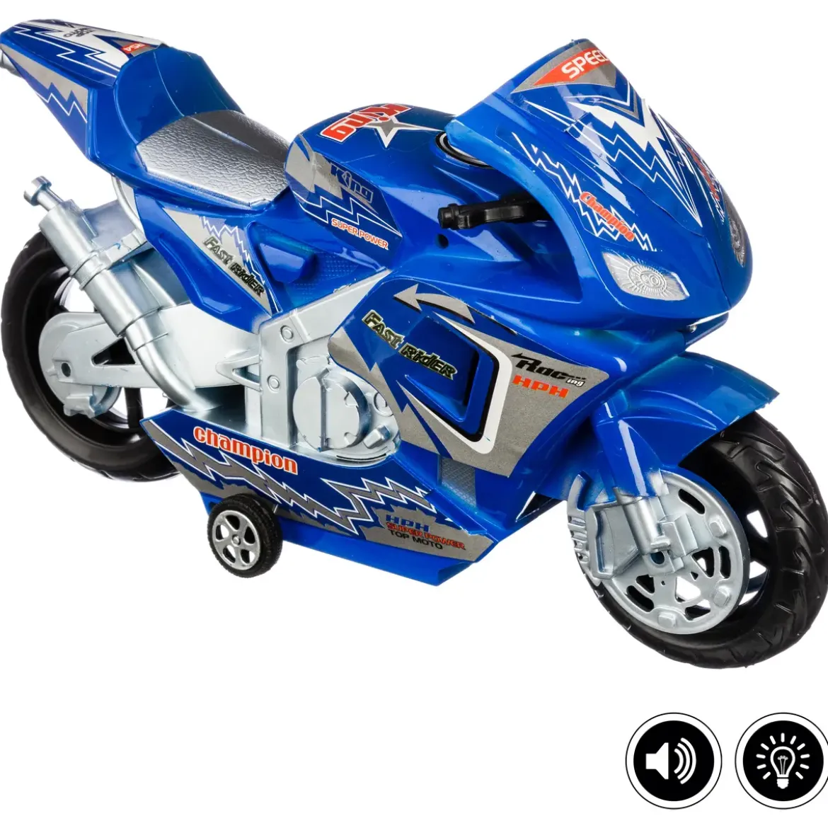 FRICTION MOTO COURSE SON ET LUMIERE