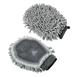 GANT 1 FACE ABSORBANT 1 FACE BROSSAGE 25X18CM GRIS